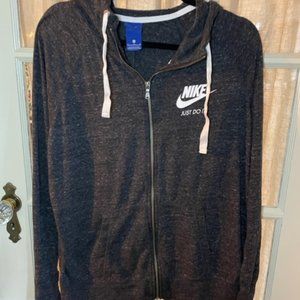 Nike Zip Up Hooded Sweatshirt